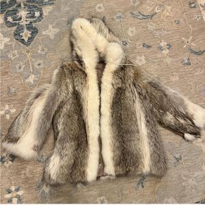 Fox fur jacket